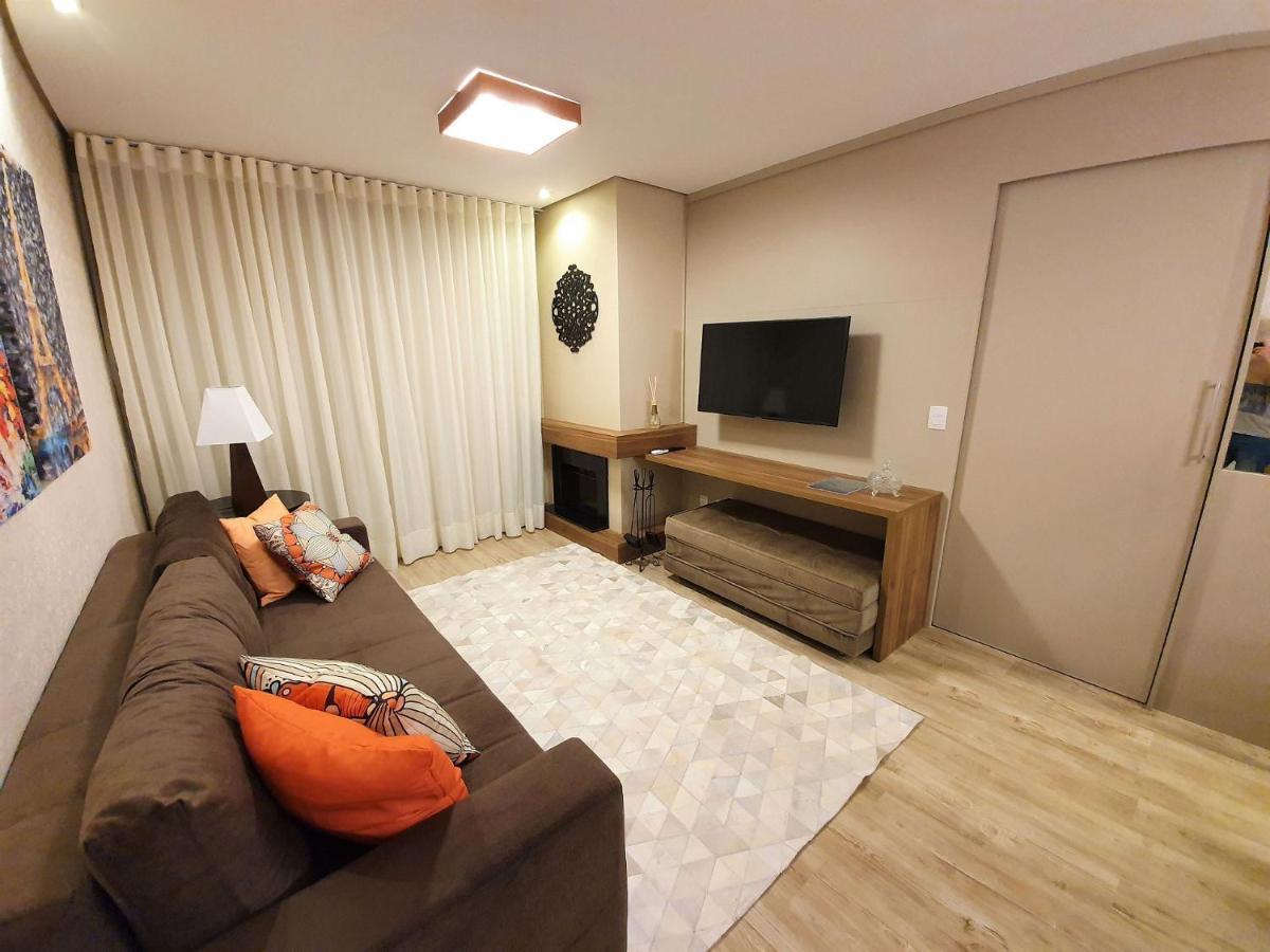 Apto Luxo 800M R. Coberta | 2 Suites | Mobiliado Gramado Exterior photo